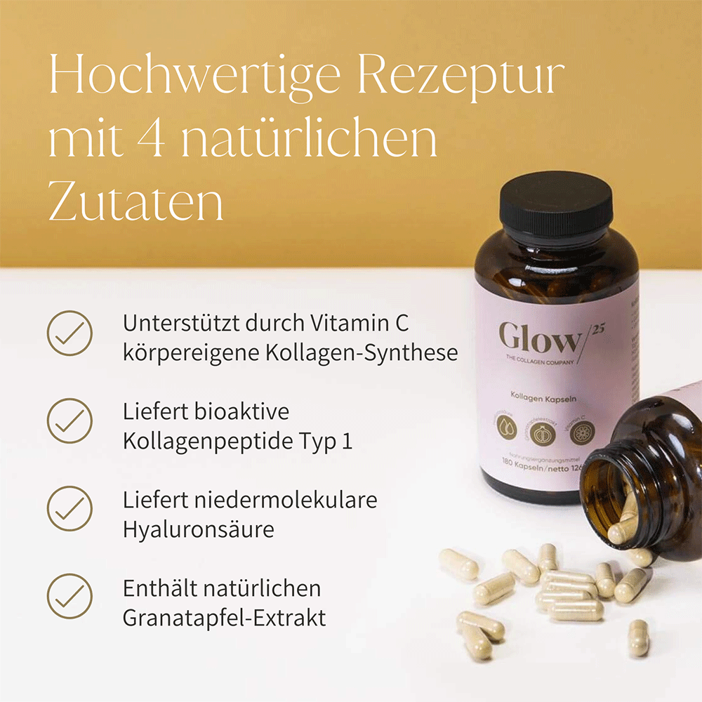 Bild: Glow 25 Kollagen Kapseln