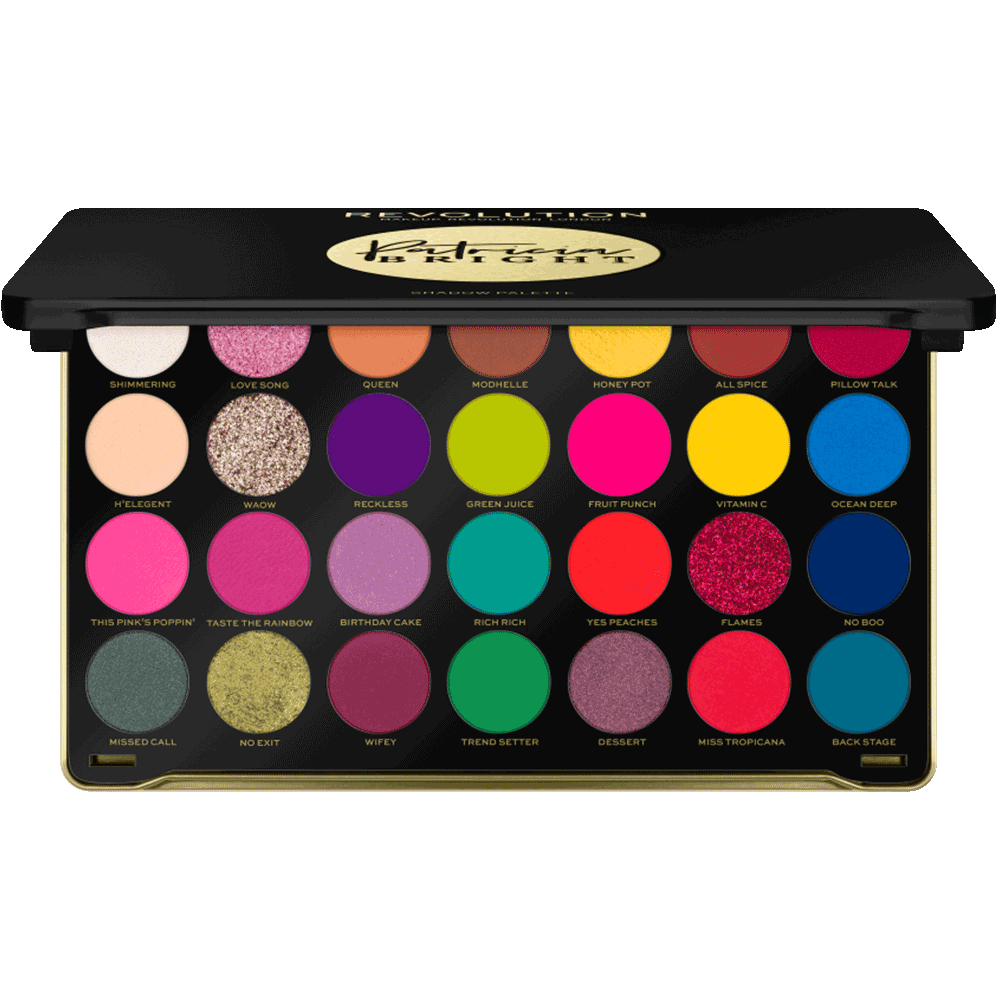 Bild: Revolution Lidschatten Palette Patricia Bright 