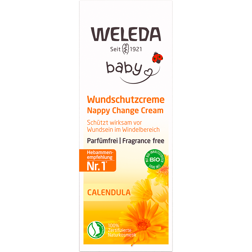 Bild: WELEDA Baby Wundschutzcreme Calendula