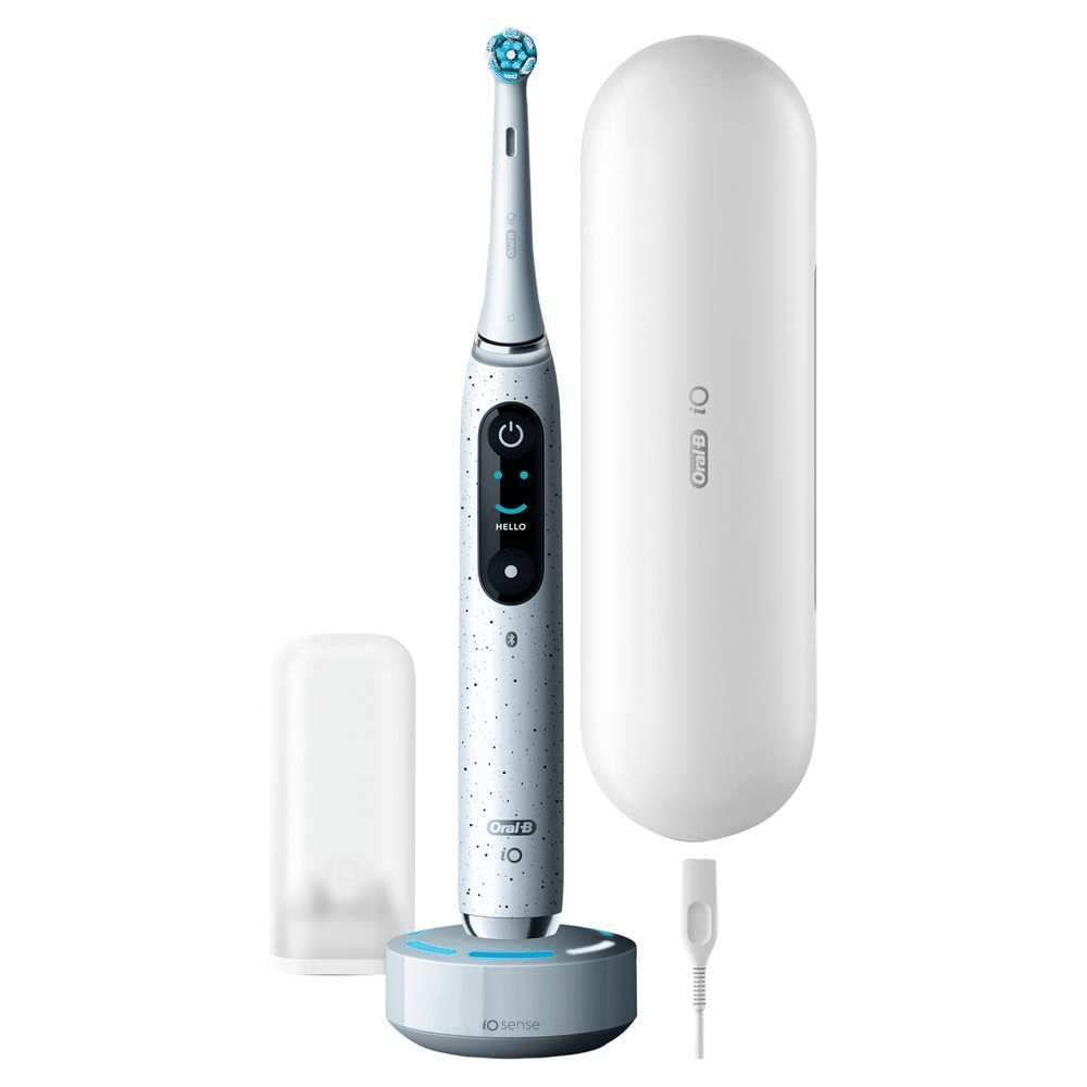Bild: Oral-B iO Series 10 Elektrische Zahnbürste, Stardust White