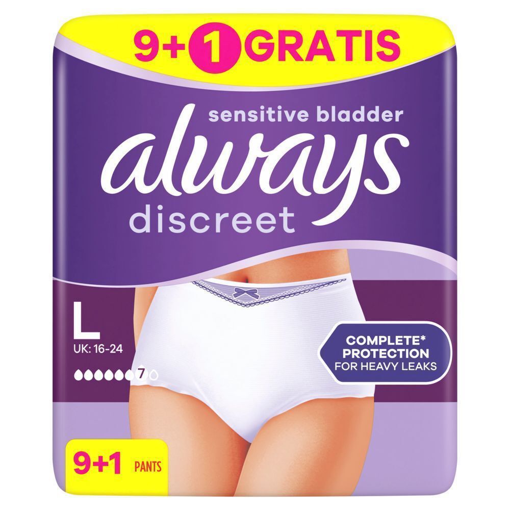 Bild: always Discreet Inkontinenz-Höschen