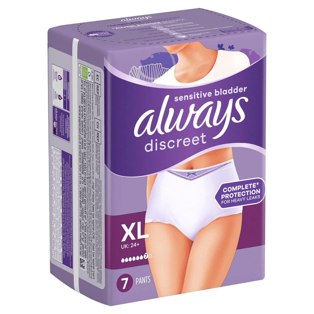 Bild: always Discreet Inkontinenz-Höschen Für Frauen Plus XL 