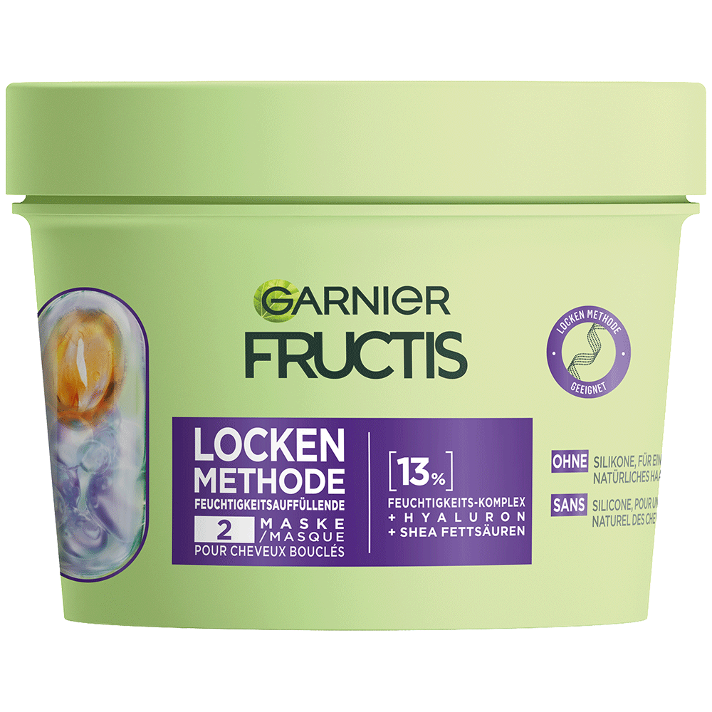 Bild: GARNIER FRUCTIS Locken Methode Haarmaske