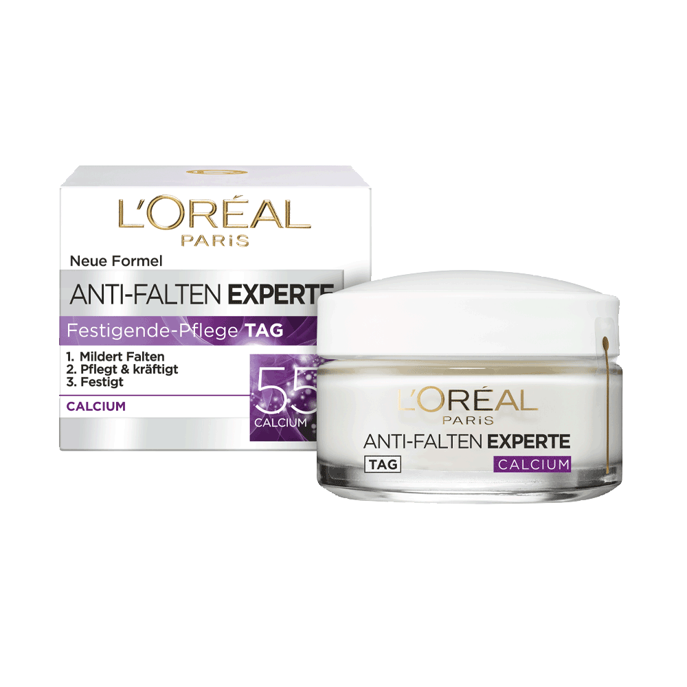 Bild: L'ORÉAL PARIS Anti Falten Experte 55+ Tagespflege