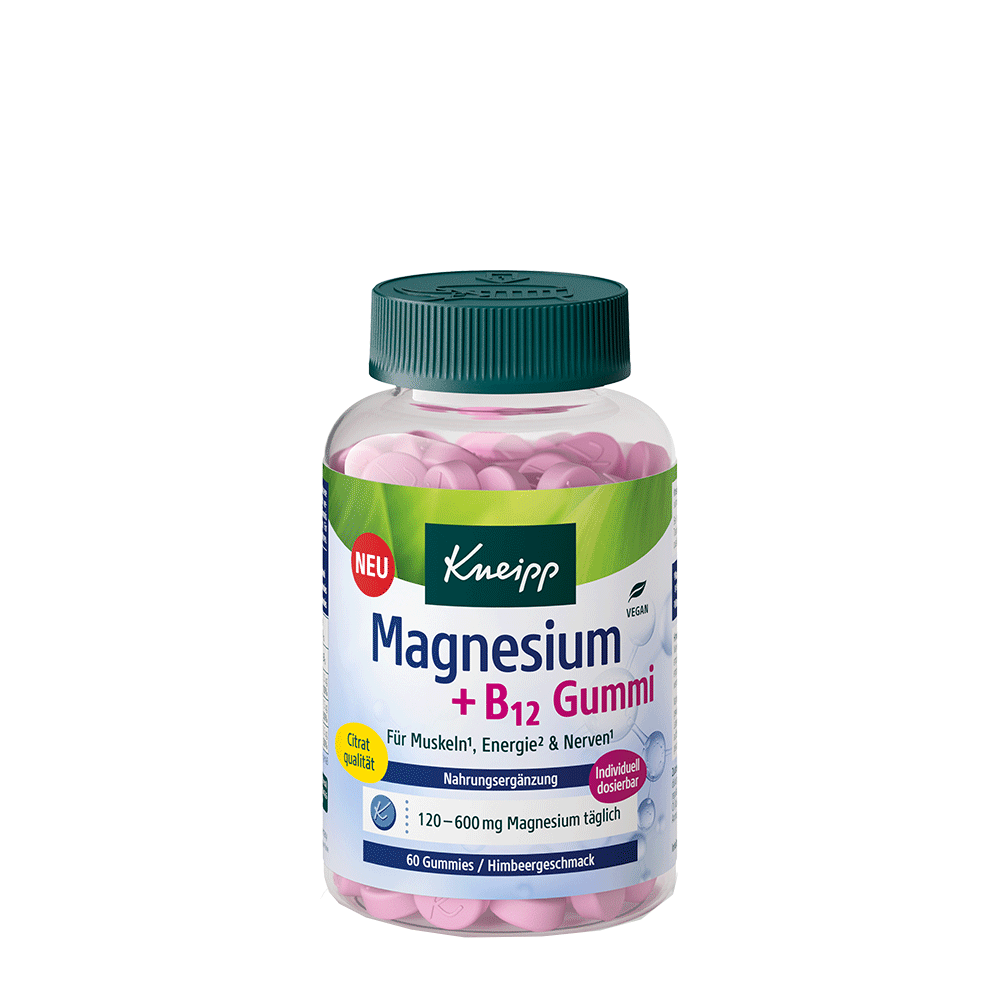 Bild: Kneipp Magnesium + B12 Gummi