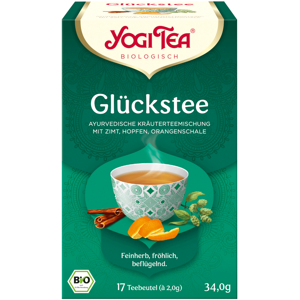 Bild: Yogi Tea Glückstee