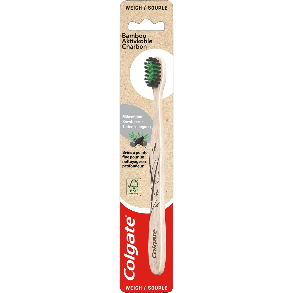 Bild: Colgate Bamboo Zahnbürste Soft
