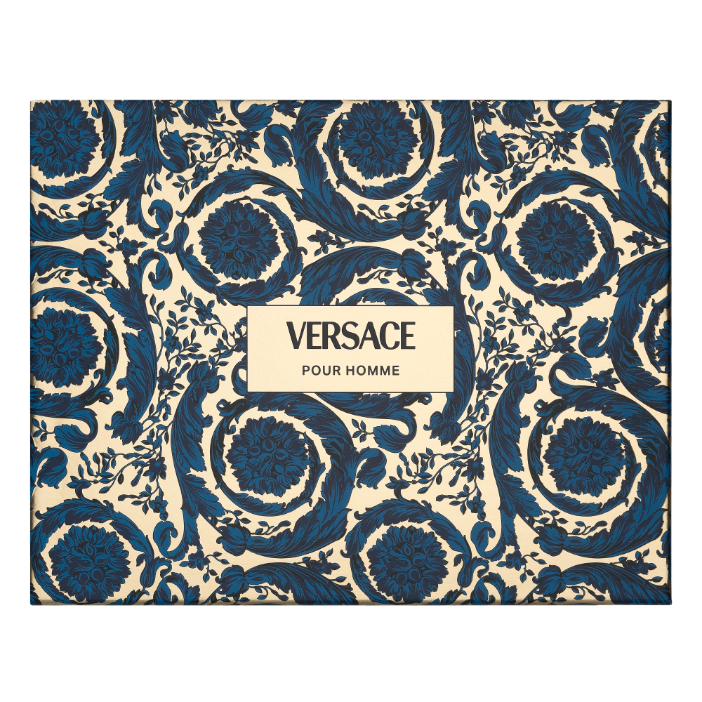 Bild: Versace Pour Homme Geschenkset Eau de Toilette 50 ml + Shampoo 50 ml + After Shave Lotion 50 ml