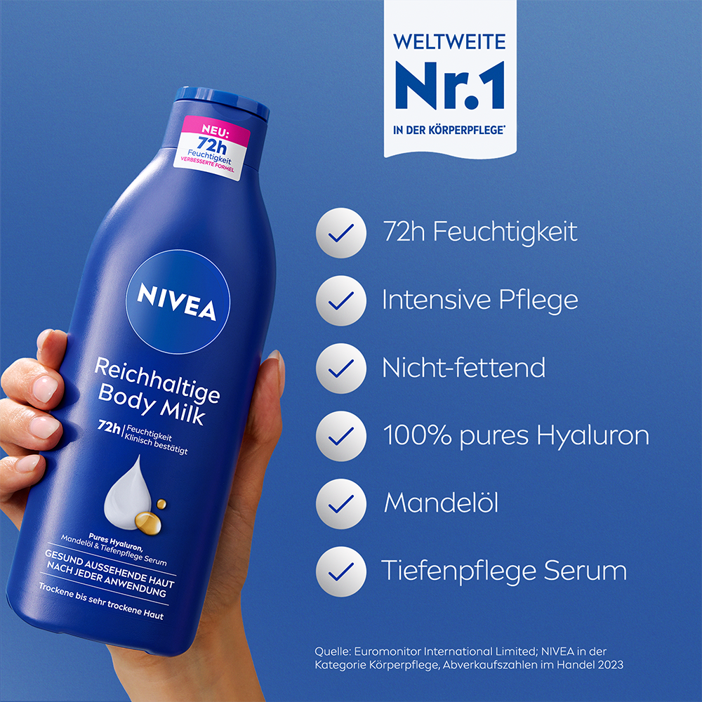 Bild: NIVEA Reichhaltige Body Milch