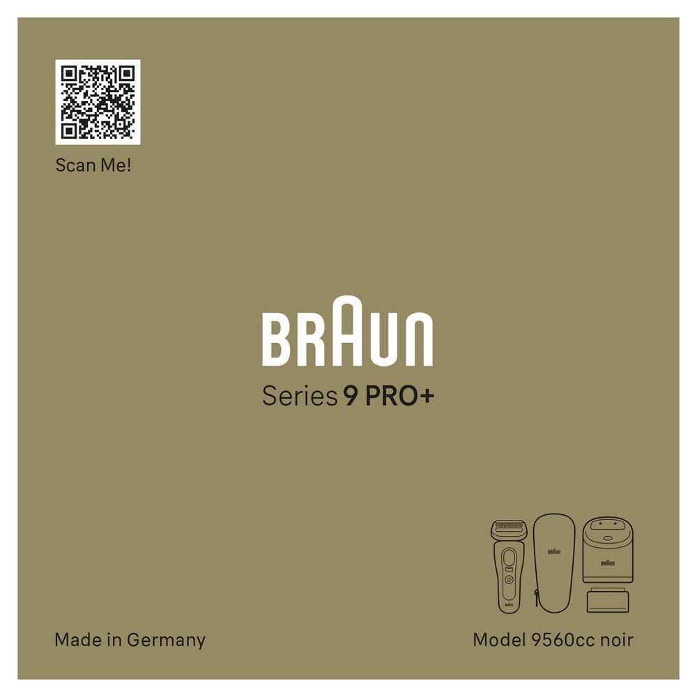 Bild: Braun Series 9 Pro+ Elektrorasierer Schwarz