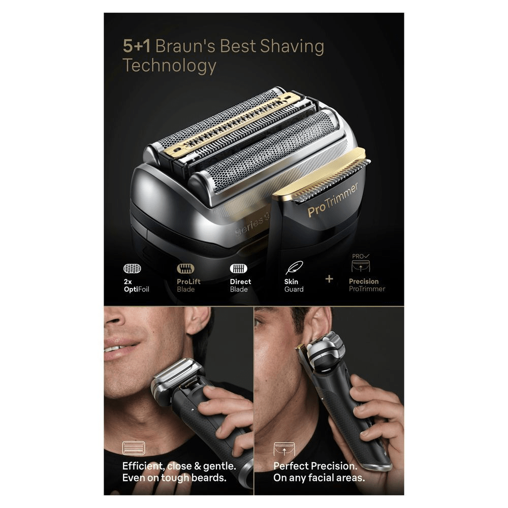 Bild: Braun Series 9 Pro+ Elektrorasierer Schwarz