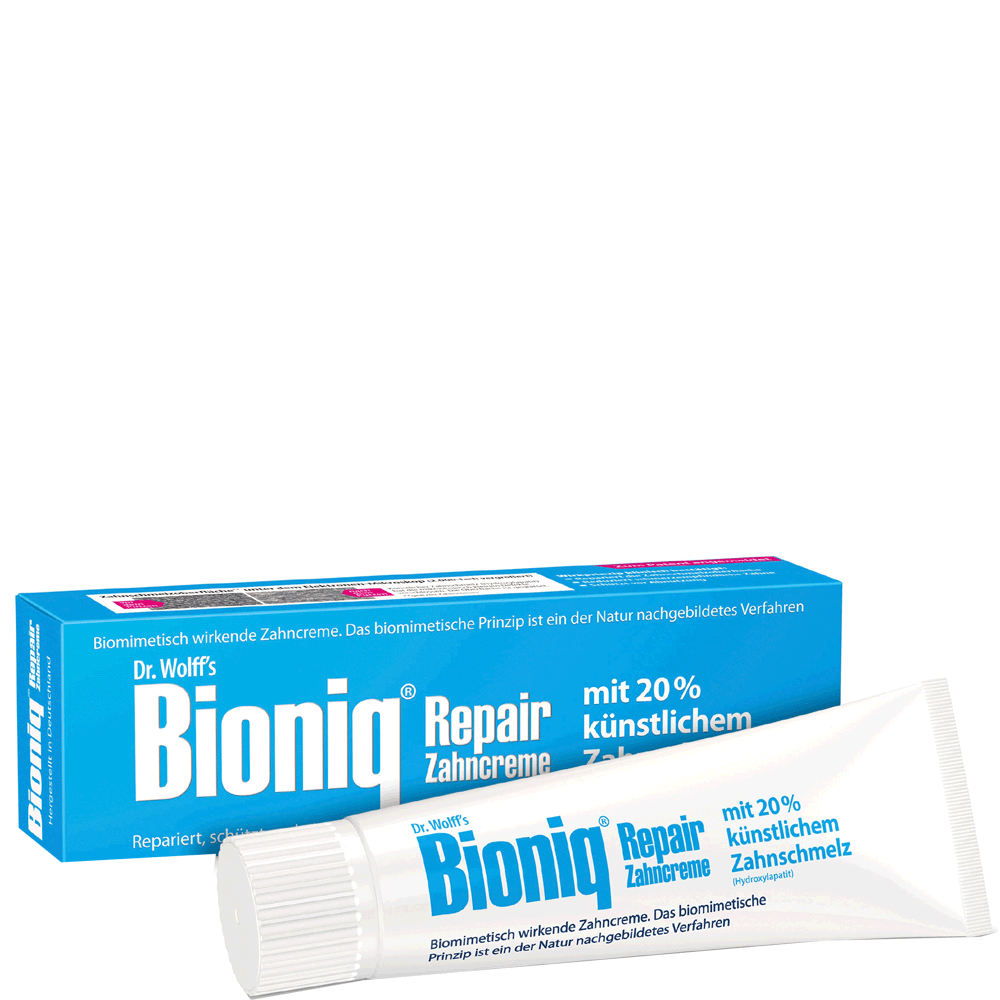 Bild: Bioniq Repair-Zahncreme