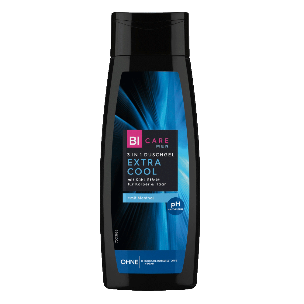 Bild: BI CARE MEN 3in1 Duschgel Extra Cool