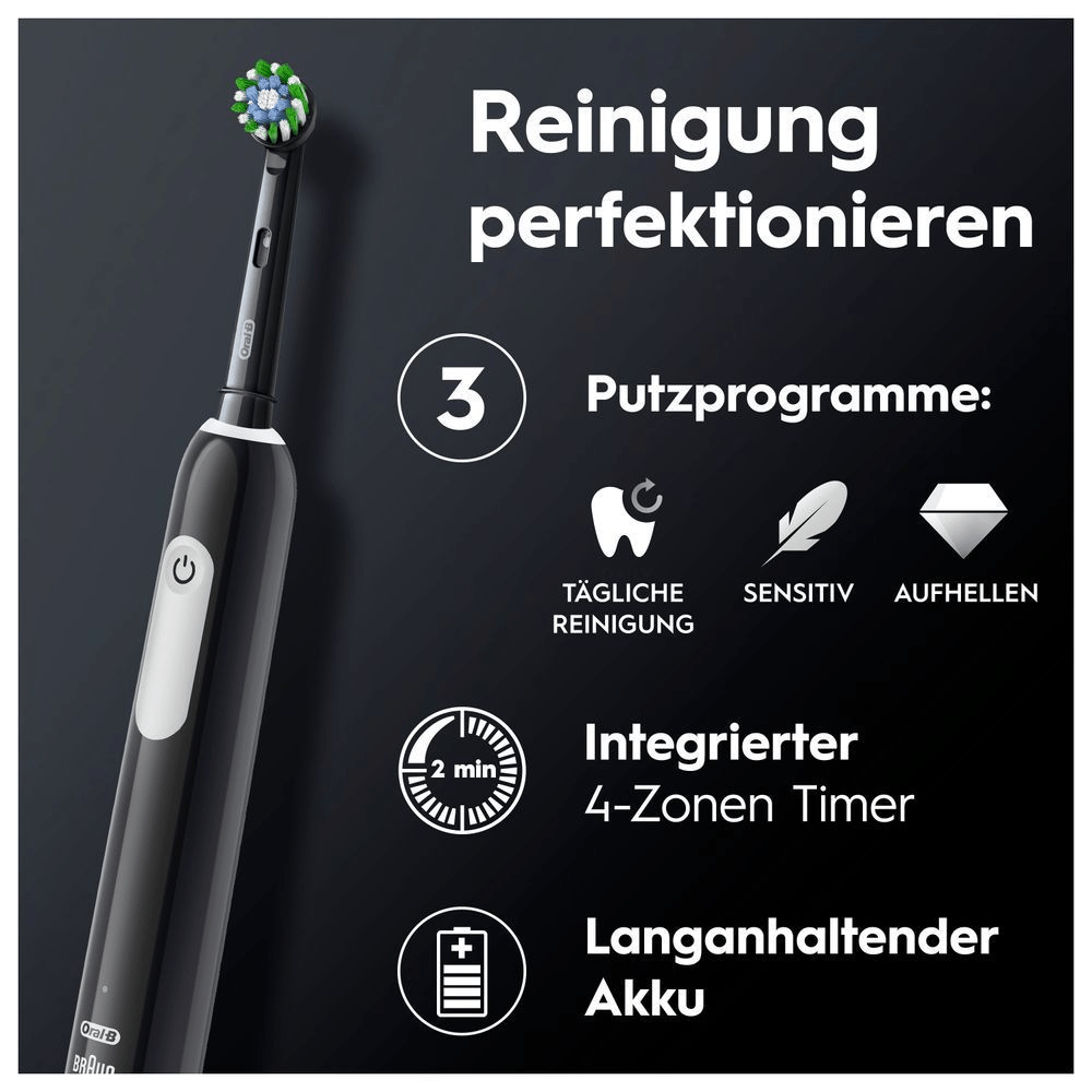 Bild: Oral-B Pro Series 1 Elektrische Zahnbürste, Schwarz