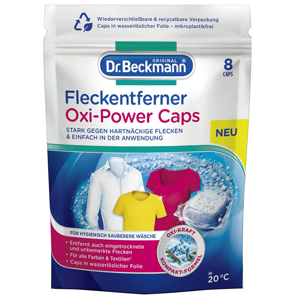 Bild: Dr. Beckmann Fleckentferner Oxi Power Caps 