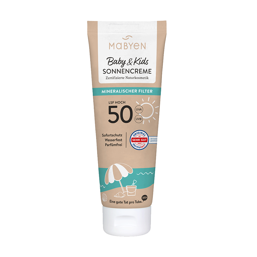 Bild: Mabyen Baby und Kids Sonnencreme LFS 50