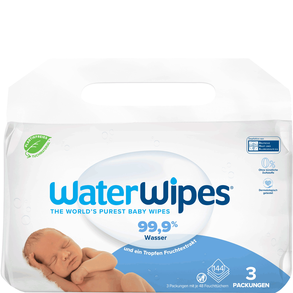Bild: WaterWipes Feuchttücher