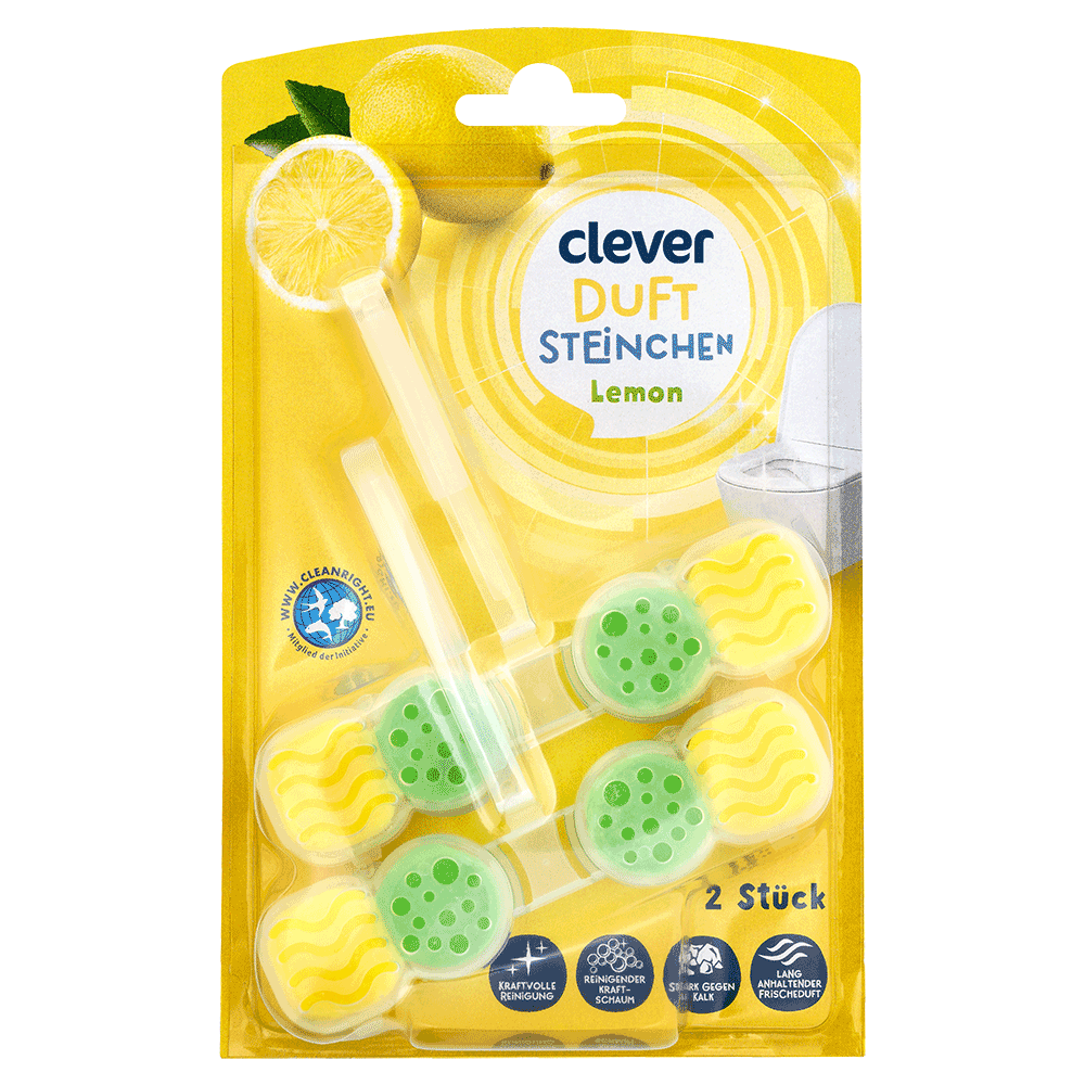 Bild: clever WC-Steine Lemon