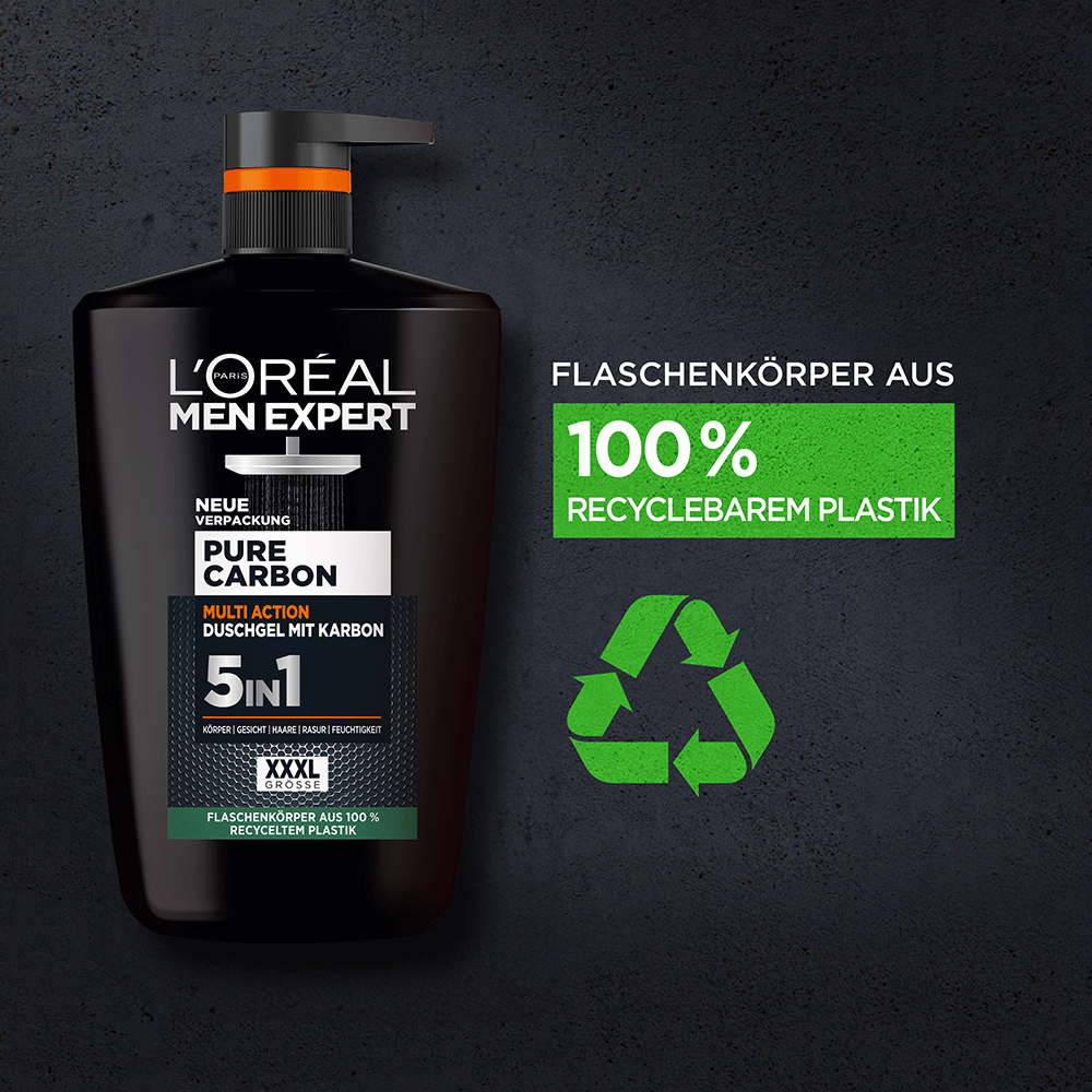 Bild: L'ORÉAL PARIS MEN EXPERT Pure Carbon Multi Action Duschgel