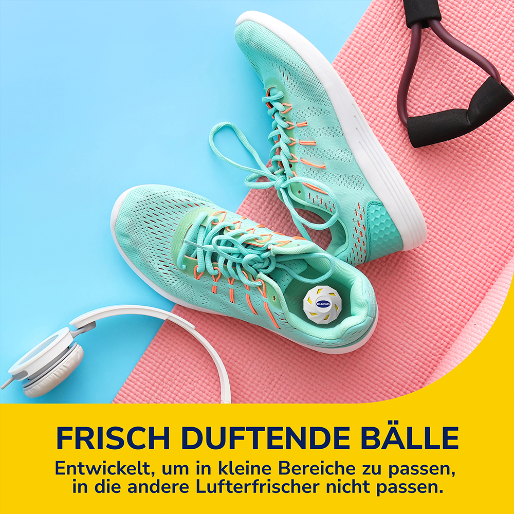 Bild: Scholl Schuh Deo Bälle