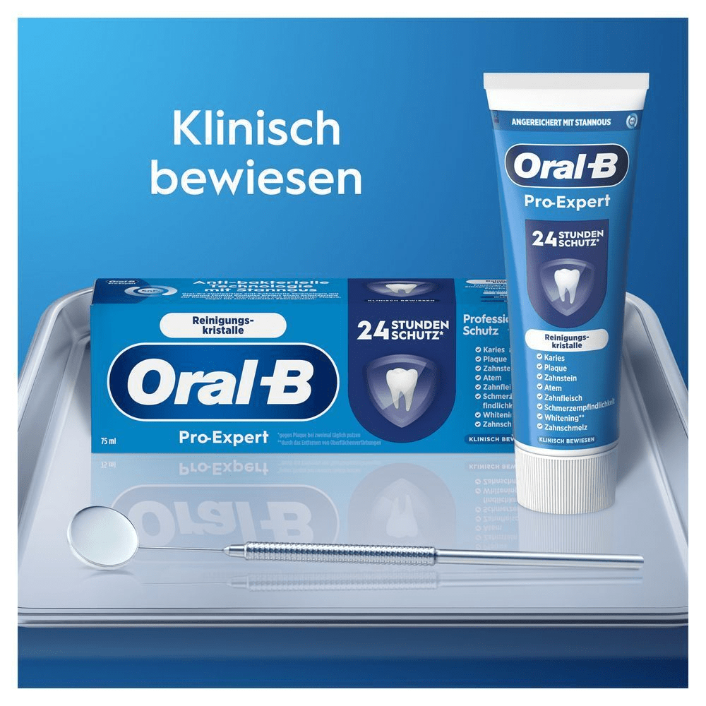 Bild: Oral-B Pro-Expert Professioneller Schutz Zahncreme mit Reinigungskristallen