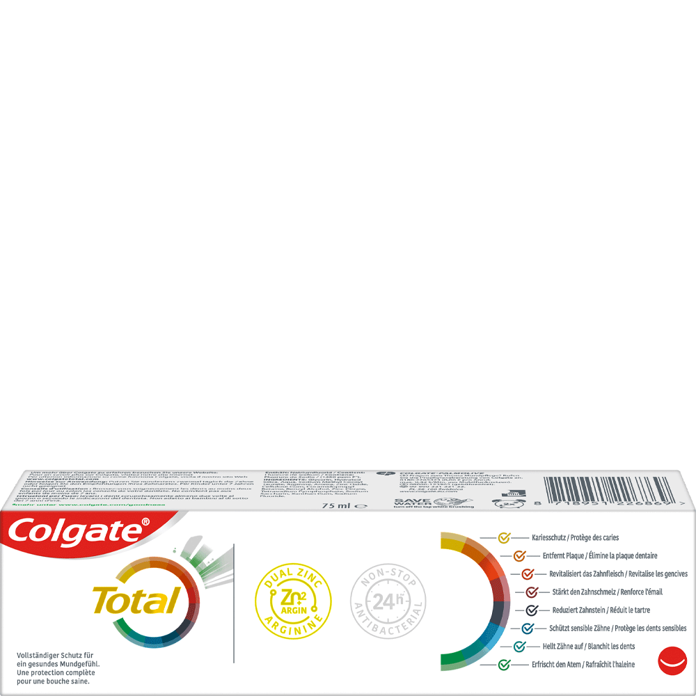 Bild: Colgate Total Plus Interdentalreinigung Zahncreme
