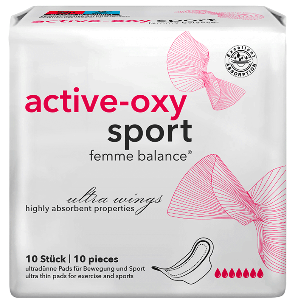 Bild: femme balance Active-Oxy Sport Binden 