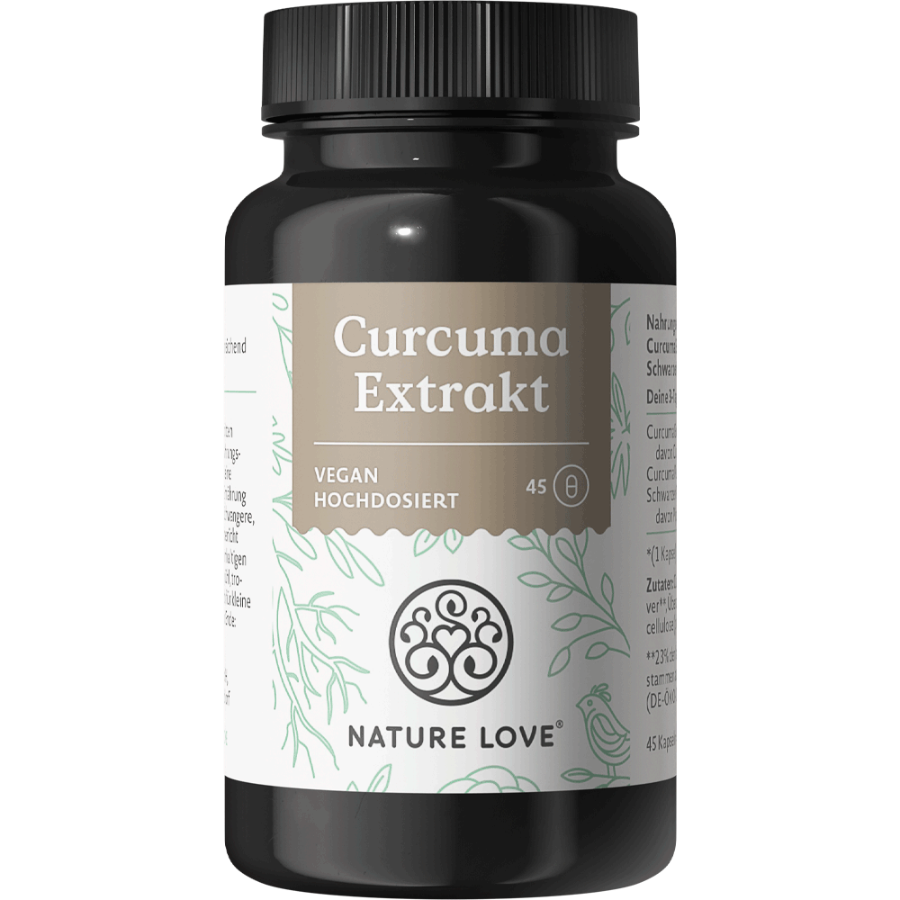 Bild: NATURE LOVE Curcuma Extrakt
