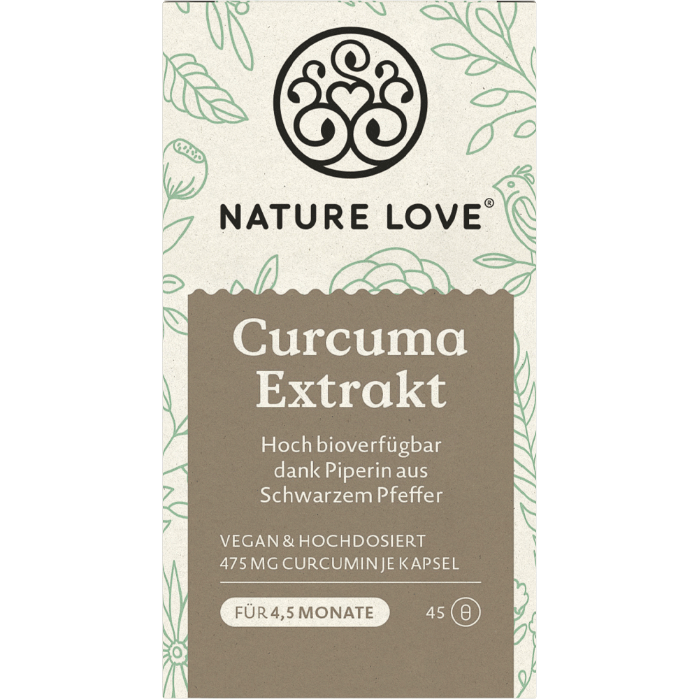 Bild: NATURE LOVE Curcuma Extrakt