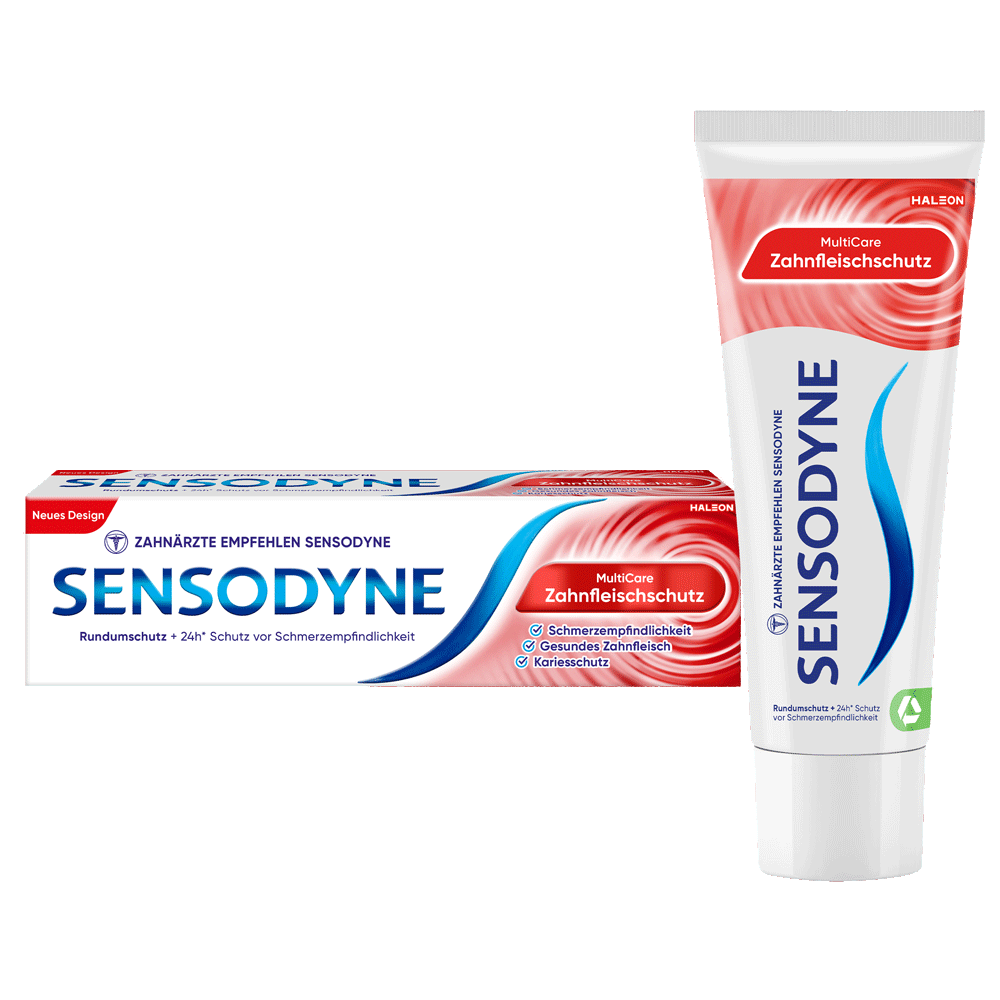 Bild: SENSODYNE Zahnpasta Multi Care Zahnfleischschutz