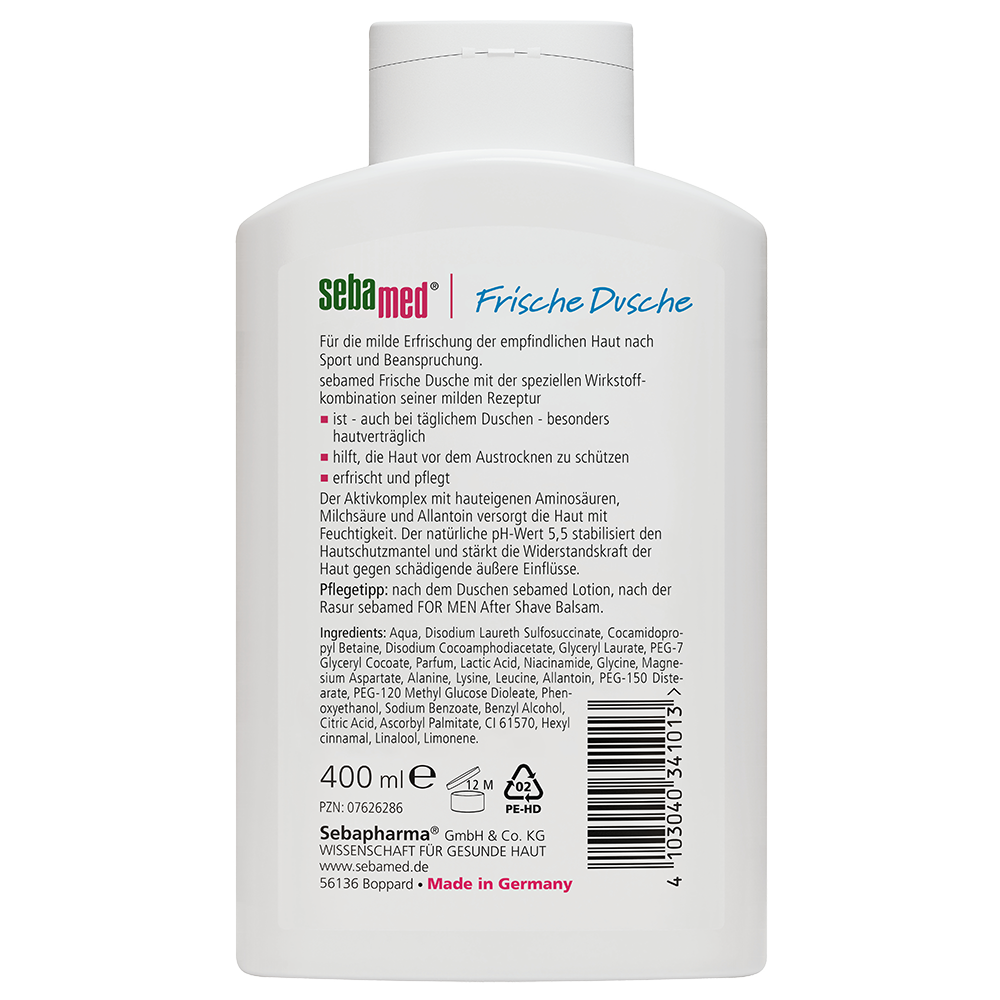 Bild: sebamed Frische Dusche