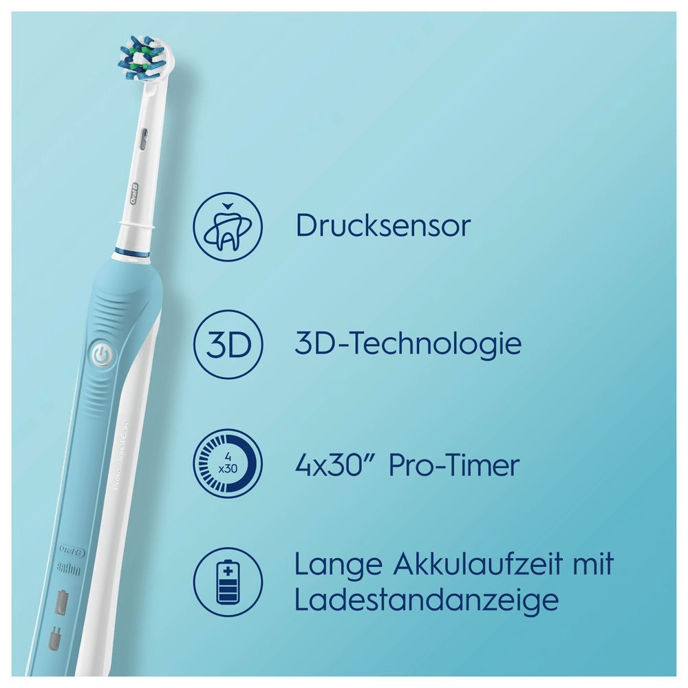 Bild: Oral-B Pro 1 770 Elektrische Zahnbürste, Türkis