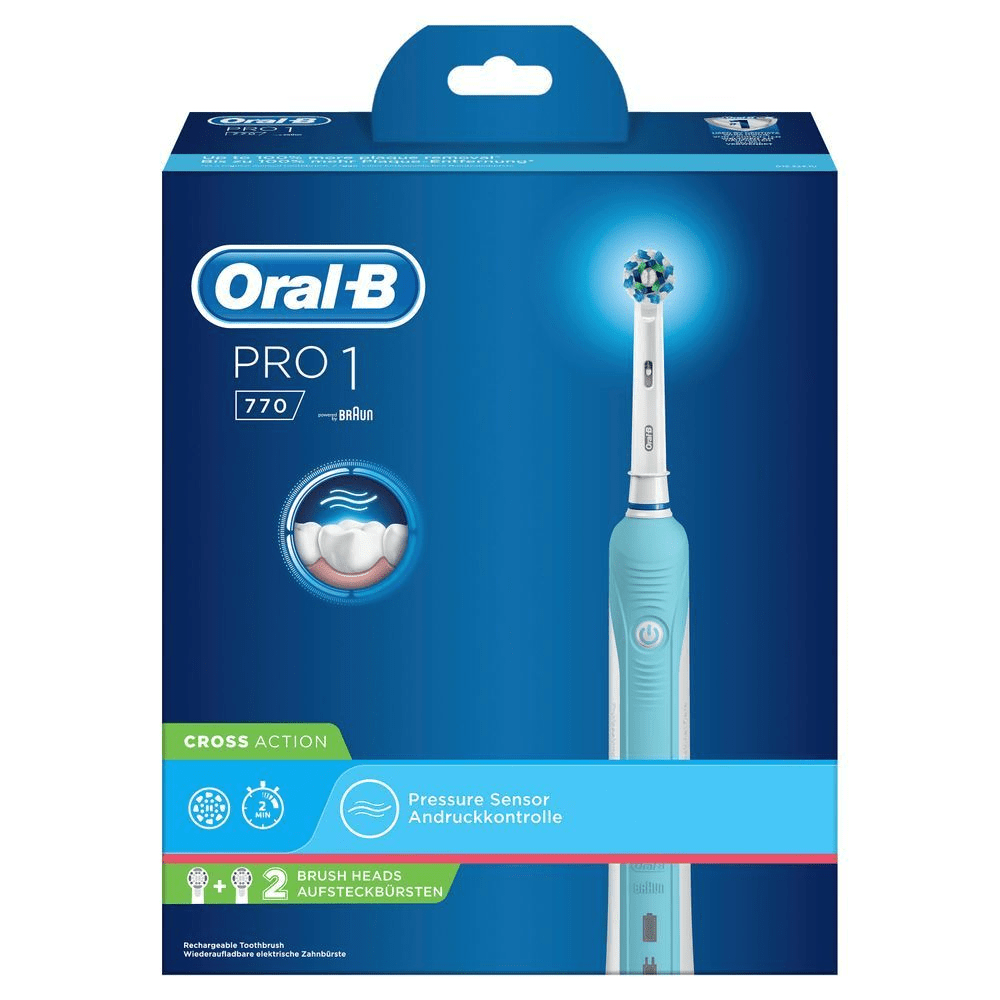 Bild: Oral-B Pro 1 770 Elektrische Zahnbürste, Türkis