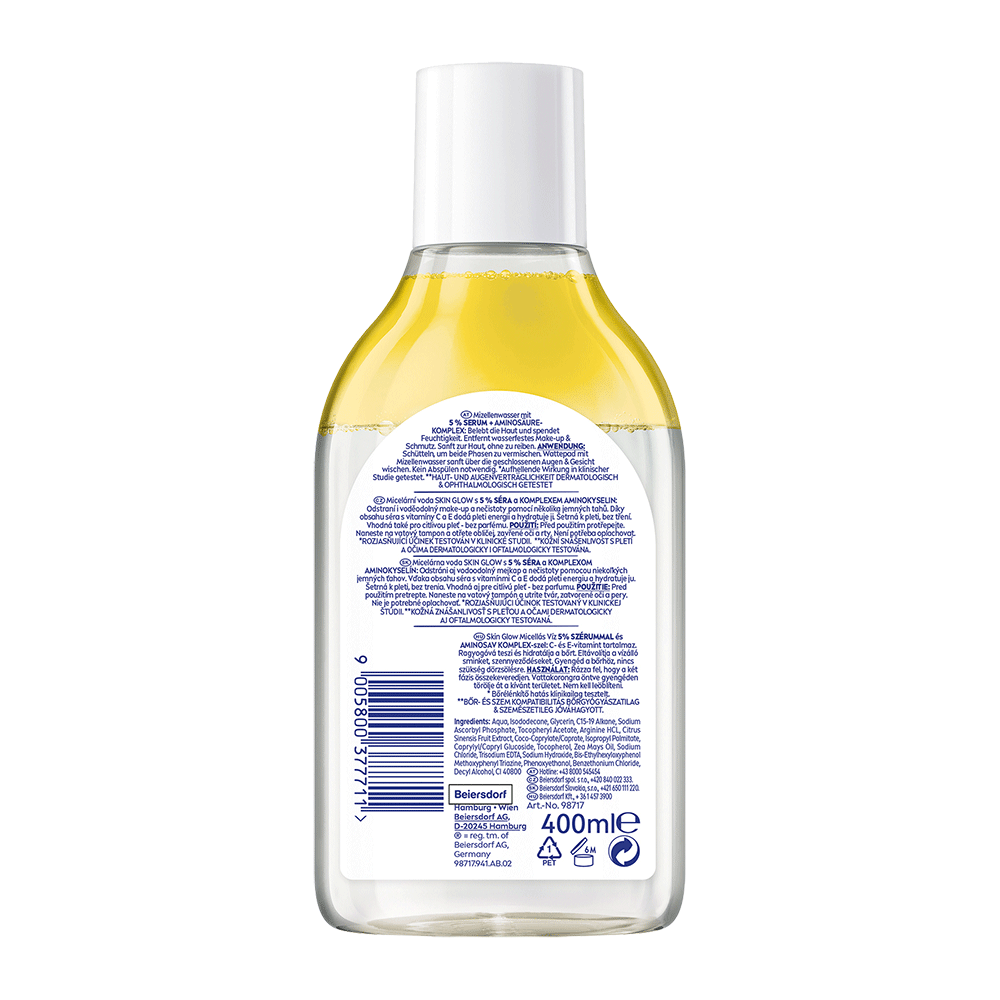 Bild: NIVEA Mizellenwasser Skin Glow