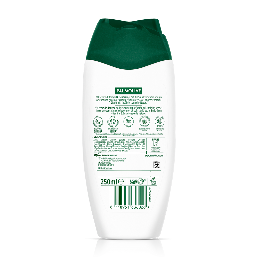 Bild: Palmolive Naturals Duschcreme Jasmin und Milch 