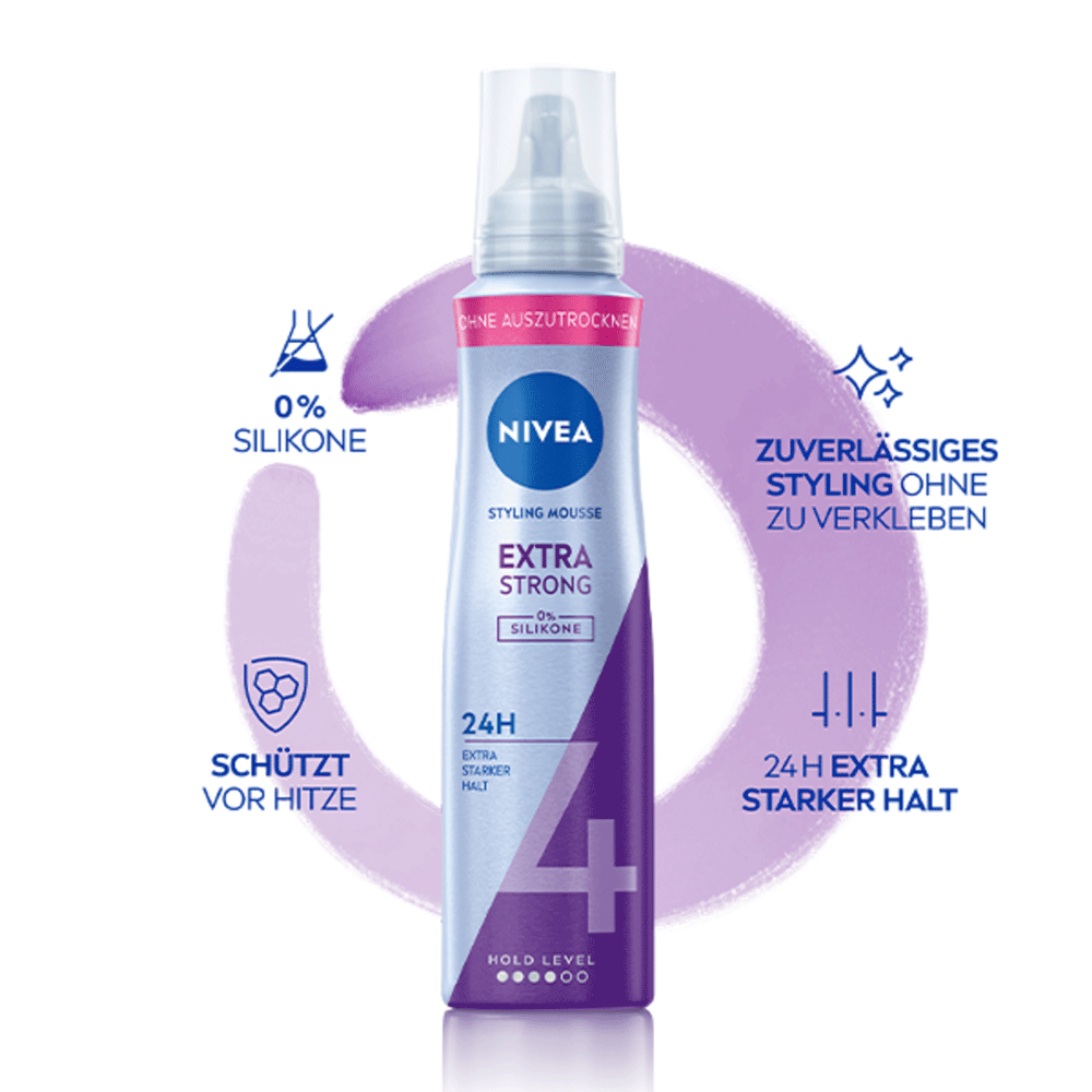 Bild: NIVEA Schaumfestiger Extra Stark