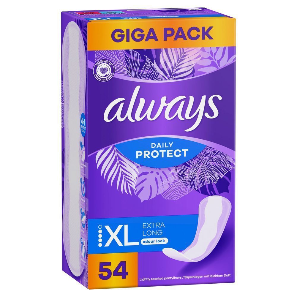 Bild: always Daily Protect Extra Long Slipeinlagen