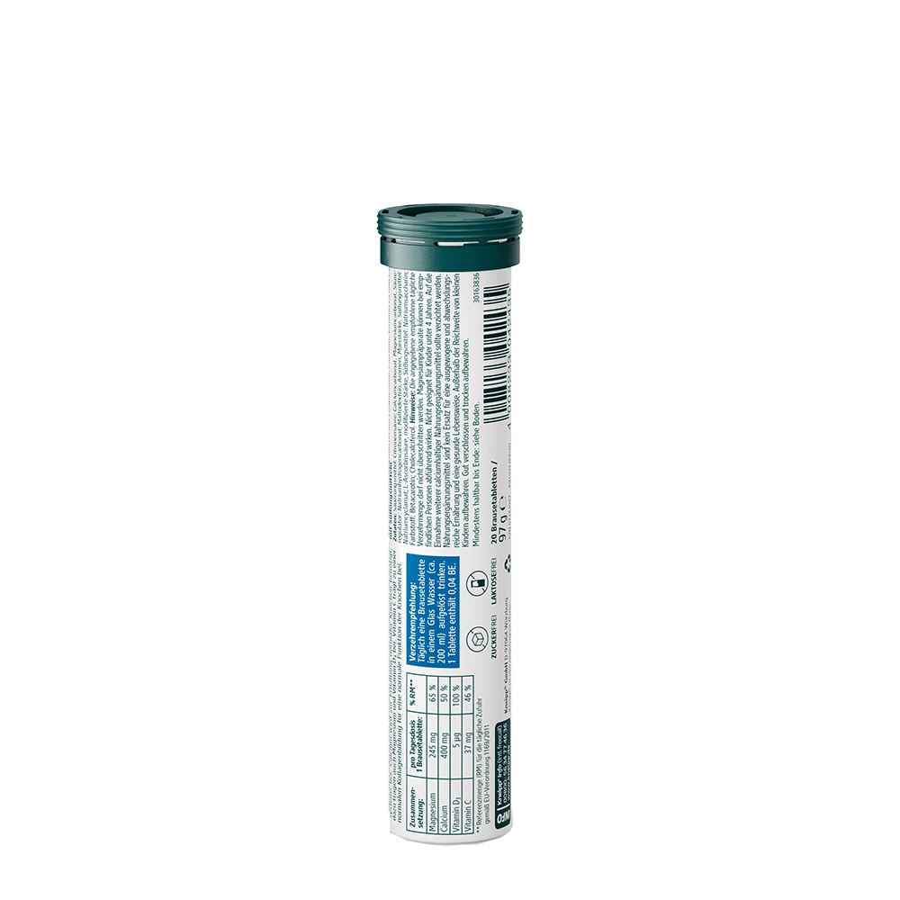 Bild: Kneipp Brausetabletten Magnesium + Calcium + Vitamin D3