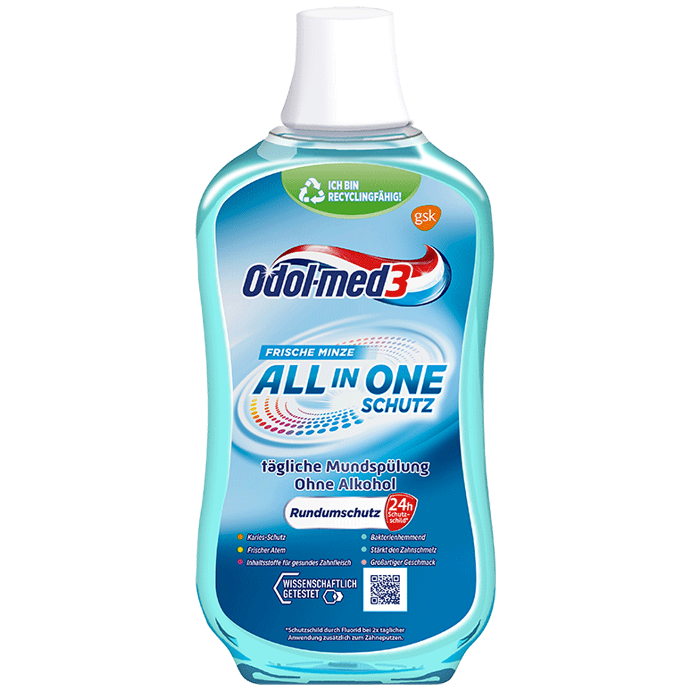 Bild: Odol-med3 Mundspülung All-In-One 500 ml