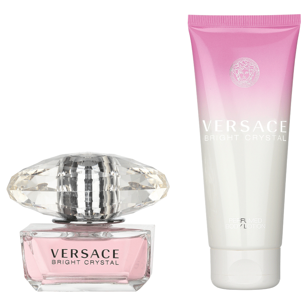 Bild: Versace Bright Crystal Geschenkset Eau de Toilette 50 ml + Bodylotion 100 ml 