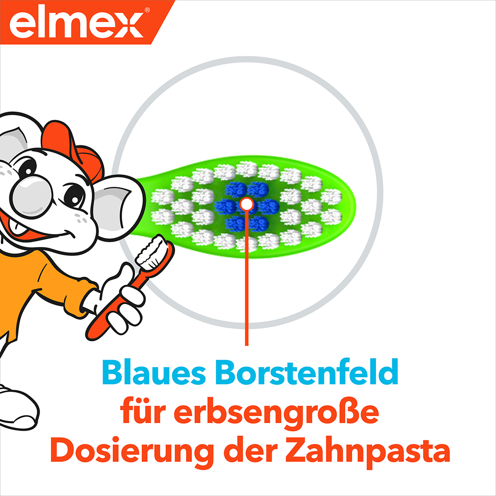 Bild: elmex Kinder Zahnbürste 2-6 Jahre