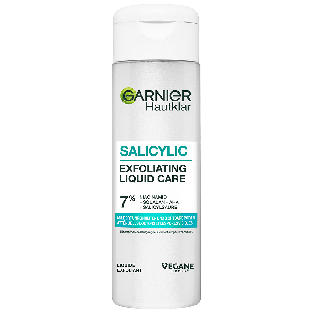 Bild: GARNIER Salicylic Exfoliating Liquid Care 