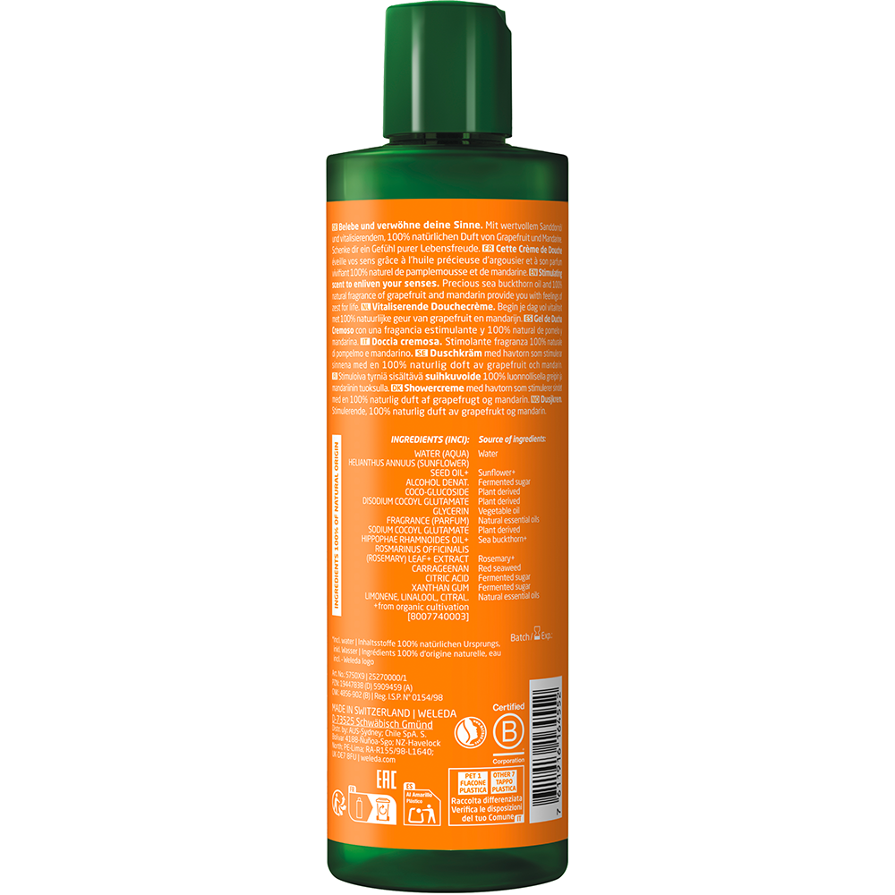 Bild: WELEDA Cremedusche Vitality