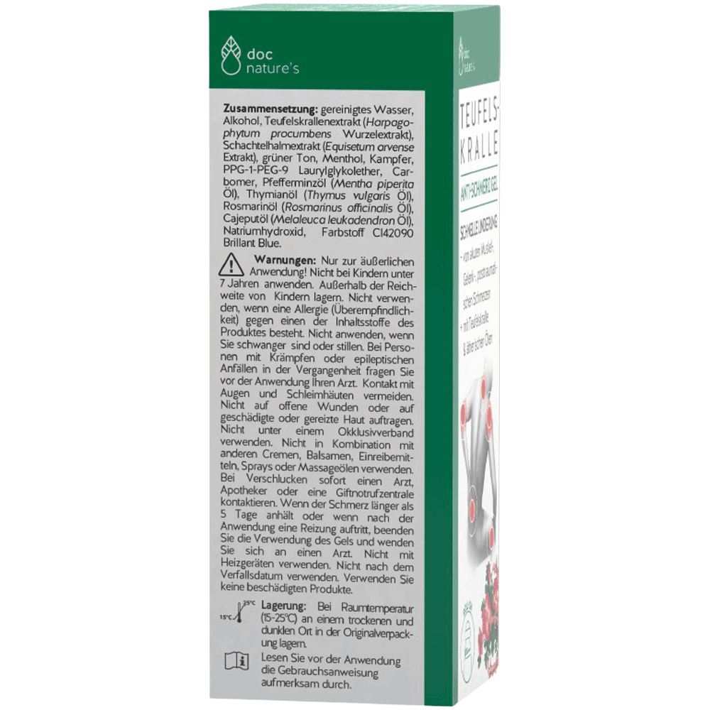Bild: doc nature's Teufelskralle Anti-Schmerz Gel