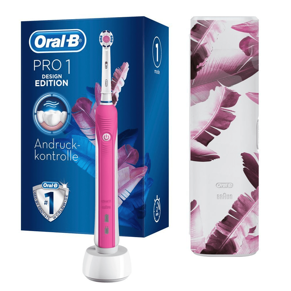 Bild: Oral-B Pro 1 750 Elektrische Zahnbürste, Rosa 