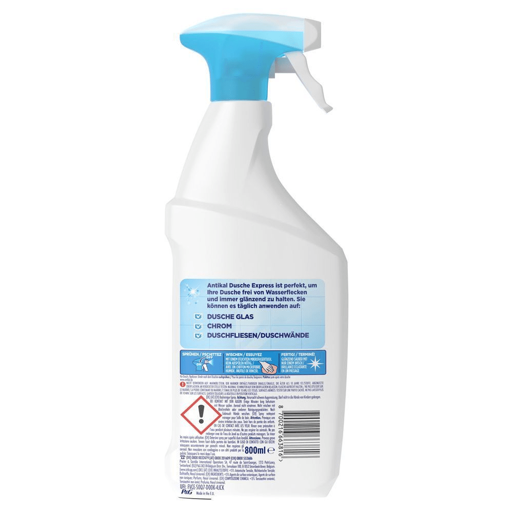 Bild: Antikal Expressspray Für Duschkabinen Elegante Blumen