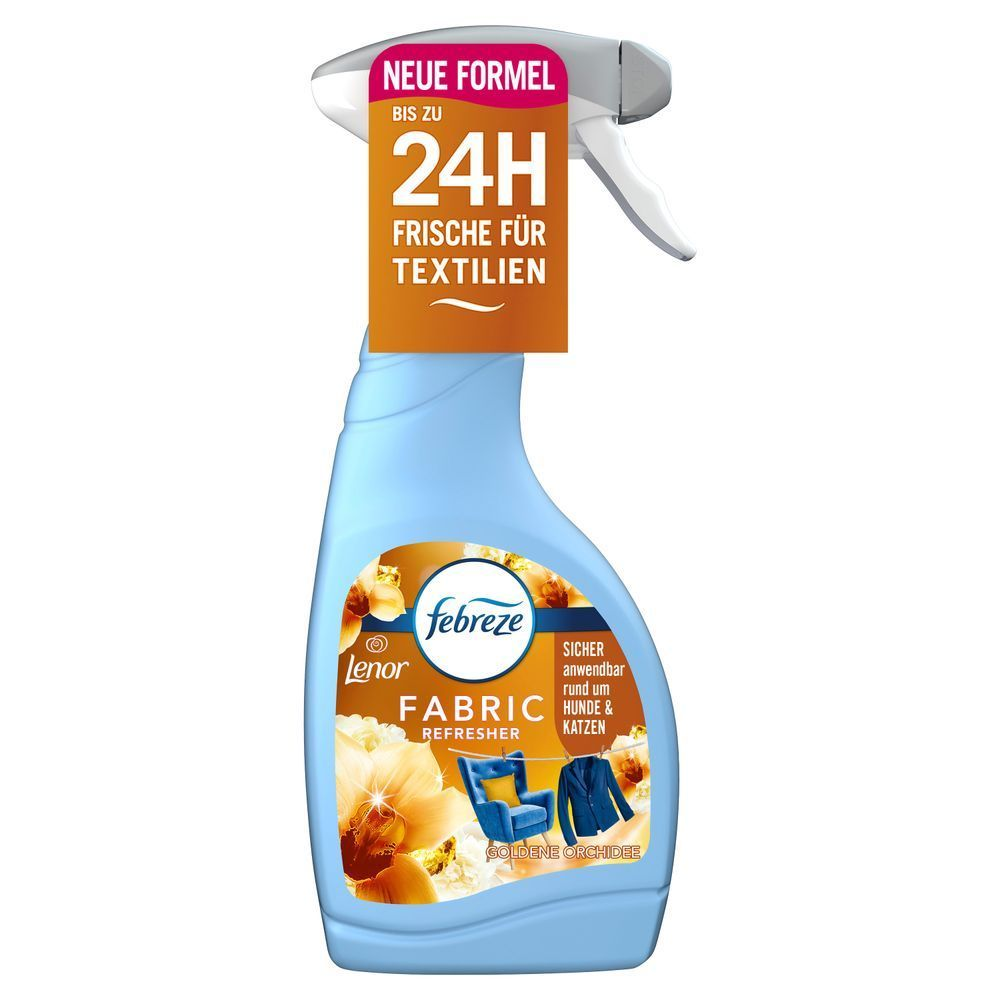 Bild: Febreze Textilerfrischer Goldene Orchidee