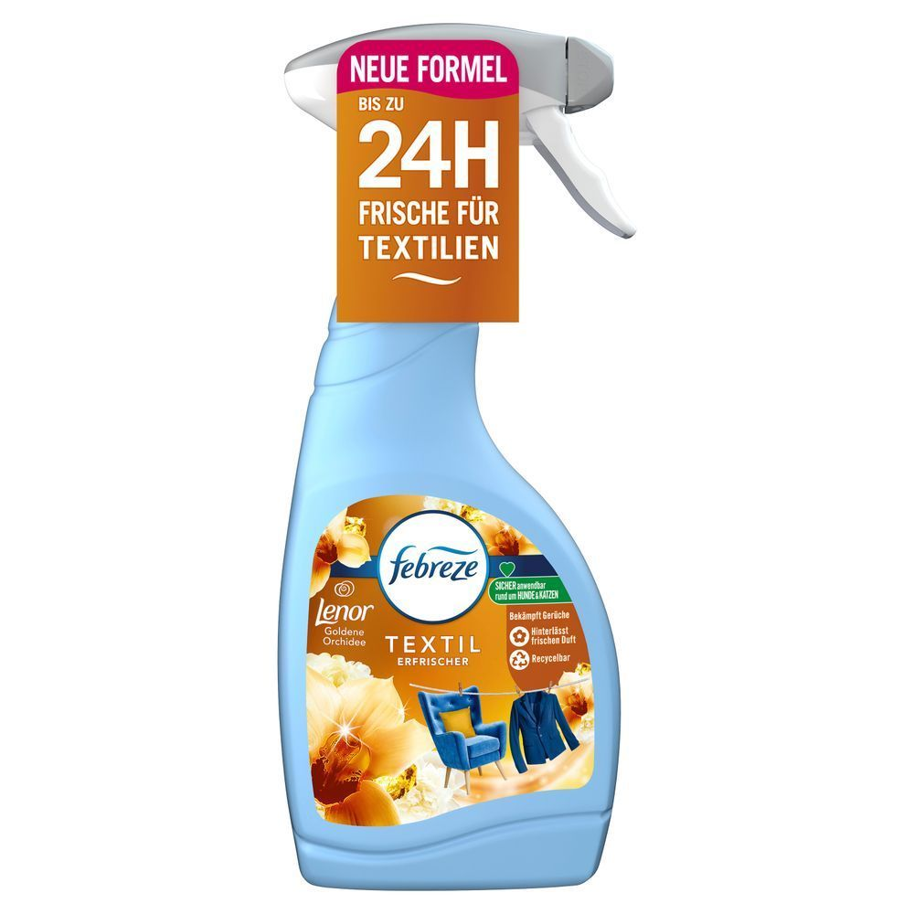 Bild: Febreze Textilerfrischer Goldene Orchidee