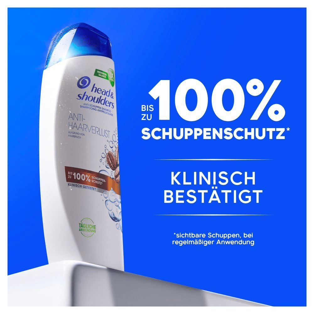 Bild: head & shoulders Anti-Haarverlust Anti-Schuppen-Shampoo