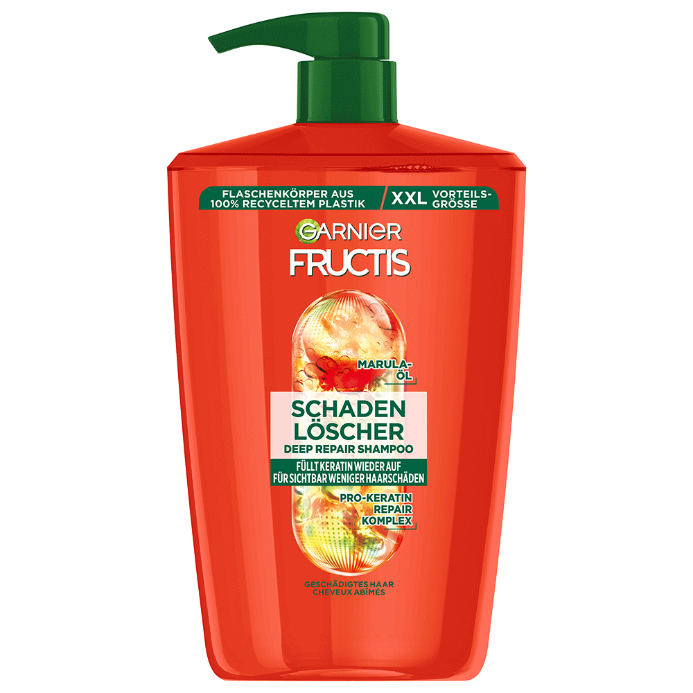 Bild: GARNIER FRUCTIS Schadenlöscher reparierendes Shampoo Amla-Öl